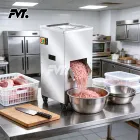 Automatic Frozen and Fresh Meat Slicing Machine Heavy Duty 0.85kW for BBQ Hotpot Restaurant Kitchen Equipment - - Food Mach Tech