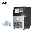 High Efficiency 50kg Daily Capacity Commercial Ice Maker for Seafood Retail and Cold Drink Storage - - Food Mach Tech