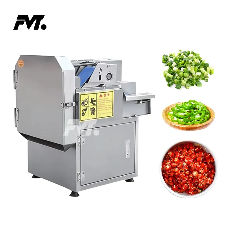 Commercial Pepper Slicing Machine 300kg/h Stainless Steel Vegetable Cutter for Restaurant Kitchen -  - Food Mach Tech