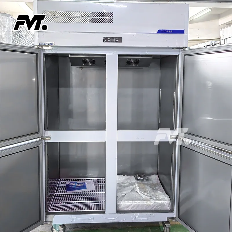 Commercial usage Vertical Freezer  -  - Food Mach Tech