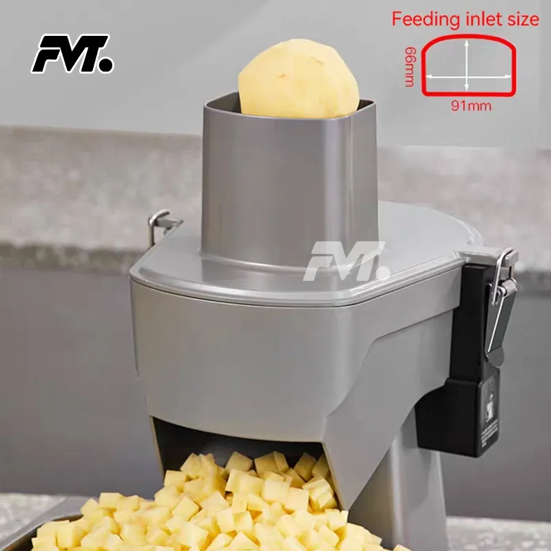 Stainless Steel Vegetable Cutter and Slicer Machine Countertop Type ...