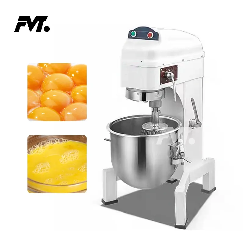 Commercial High Speed Egg Beater 20L 3 Speed Stainless Steel Food Mixer for Bakery Restaurant -  - Food Mach Tech