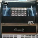 Heavy Duty Cube Ice Maker 100kg Capacity Freestanding Stainless Steel Ice Machine for Beverage Shop -  - Food Mach Tech