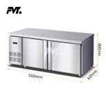 Horizontal flat cooling  machine  -  - Food Mach Tech