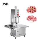 Commercial Bone Saw Machine 20cm Cutting Thickness Stainless Steel Meat Cutter for Butcher Shop Restaurant - - Food Mach Tech