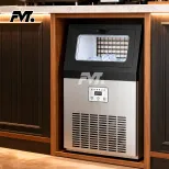 High Efficiency 50kg Daily Capacity Commercial Ice Maker for Seafood Retail and Cold Drink Storage -  - Food Mach Tech
