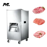 Automatic Frozen and Fresh Meat Slicing Machine Heavy Duty 0.85kW for BBQ Hotpot Restaurant Kitchen Equipment -  - Food Mach Tech