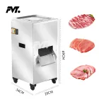 Automatic Frozen and Fresh Meat Slicing Machine Heavy Duty 0.85kW for BBQ Hotpot Restaurant Kitchen Equipment - - Food Mach Tech