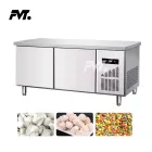 Commercial Refrigerated and Frozen Cabinet with Stainless Steel Countertop 420L for Restaurant Kitchen - - Food Mach Tech