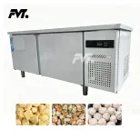 Commercial Refrigerated and Frozen Cabinet with Stainless Steel Countertop 420L for Restaurant Kitchen -  - Food Mach Tech