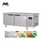 Commercial Refrigerated and Frozen Cabinet with Stainless Steel Countertop 420L for Restaurant Kitchen - - Food Mach Tech