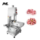 Commercial Bone Saw Machine 20cm Cutting Thickness Stainless Steel Meat Cutter for Butcher Shop Restaurant - - Food Mach Tech