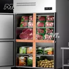 Vertical single-temperature refrigerator - - Food Mach Tech