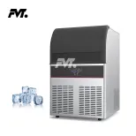 Heavy Duty Cube Ice Maker 100kg Capacity Freestanding Stainless Steel Ice Machine for Beverage Shop -  - Food Mach Tech