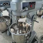 Commercial High Speed Egg Beater 20L 3 Speed Stainless Steel Food Mixer for Bakery Restaurant - - Food Mach Tech