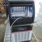 Heavy Duty Cube Ice Maker 100kg Capacity Freestanding Stainless Steel Ice Machine for Beverage Shop - - Food Mach Tech
