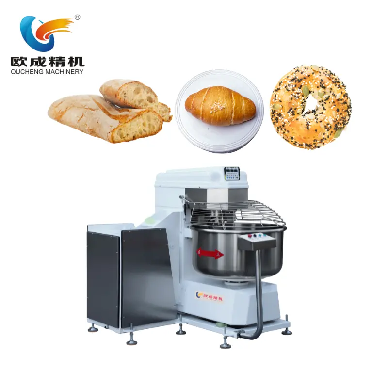 ベーカリーおよびレストランのためのシリンダーを回す電気自動生地ミキサー