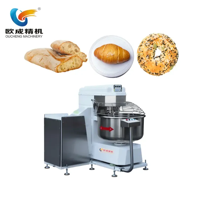Electric Automatic Dough Mixer Turning Cylinder for Bakery and Restaurant - Rounding Machine - foodmachtech