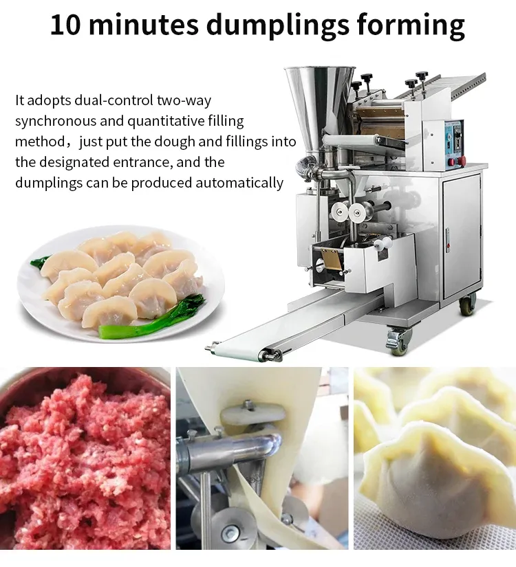 Acciaio inossidabile automatico della macchina Empanada dello gnocco di alta efficienza - Macchina per ravioli - foodmachtech