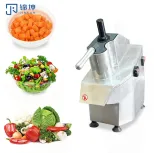 Nova Condição Automática Vegetal Cortador Máquina Chopper para Frutas e Vegetais Preparação Meat Slicer - Moedor de Carne - foodmachtech