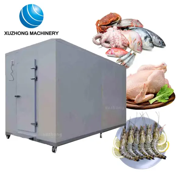 Equipamento sala fria Recipiente Frigorífico Sala fria para peixes Salas frias comerciais