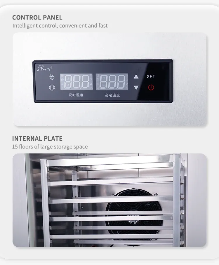 Good Quality Electric Industrial Shock Fast Freezer Refrigeration Equipment Freezer for Restaurant - Industrial Freezer - foodmachtech