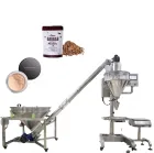 Protein Coffee Spice Herbs Milk Powder Jar Filling Machine Semi Automatic Dry Solid Powder Filling Machine - Filling Machine - foodmachtech