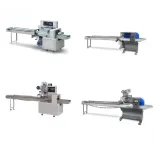 High Speed Flow Popsicle Ice Cream Bread Cookies Snacks Automatic Horizontal Pillow Packaging Machine - Packaging Machine - foodmachtech
