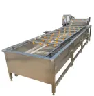 Fresh vegetables, fruit washing, drying processing machinery, dried jujube washing machinery - Washing Tunnel - foodmachtech