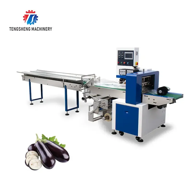 Automatic Sealing Vegetable Packing Machine Pillow Packing Machine Fruit and Vegetable Baling Machine - Packaging Machine - foodmachtech