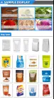 자동 지퍼 가방 파우더 컬러 포장 기계 Doypack 염료 분말 스탠드 파우치 포장 기계 - 포장 기계 - foodmachtech