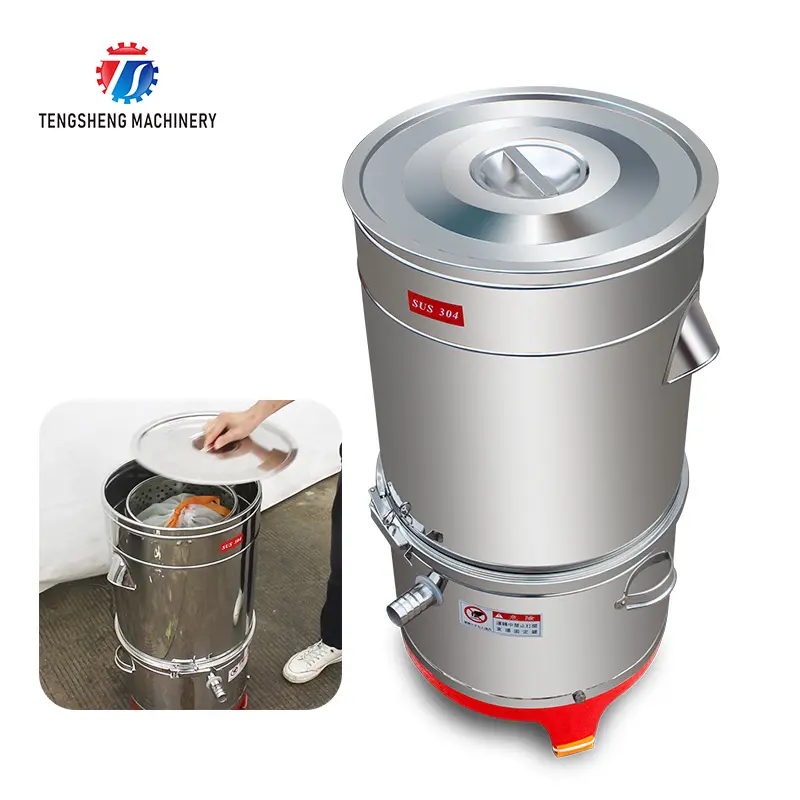 Machine de déshuilage et végétale de déshuilage automatique et équipement de lancement d'huile de nourriture