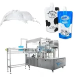 Milk Pouch Packaging Machine Liquid Pre-made Bag Packaging Machine Stand-up Pouch Water Packaging Equipment - Packaging Machine - foodmachtech