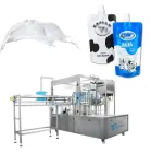 Milk Pouch Packaging Machine Liquid Pre-made Bag Packaging Machine Stand-up Pouch Water Packaging Equipment - Packaging Machine - foodmachtech