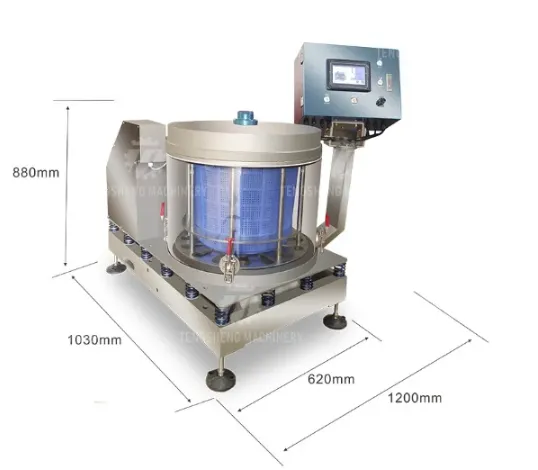 Großflächiger Spinner-Typ Kohl Obst-Gemüse-Zentrifugal-Dehydrator-Maschine Küchenmaschine - Produktions linie für pflanzliche Dehydration - foodmachtech