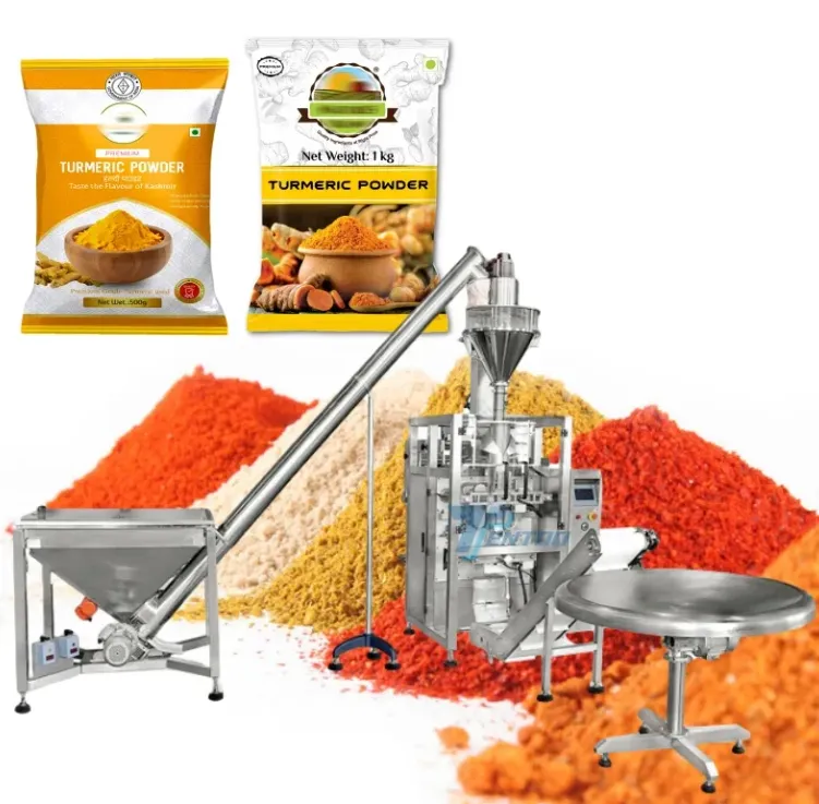 Automatic Stainless Steel 304 1kg 10kg Pouch Vertical Dry Spice Chicken Powder Packing Machine - Packaging Machine - foodmachtech