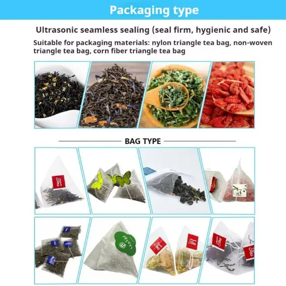 High Quality Triangle Bag Tea Granules 2g Osmanthus Tea Black Tea Weighing Packaging Machine - Packaging Machine - foodmachtech