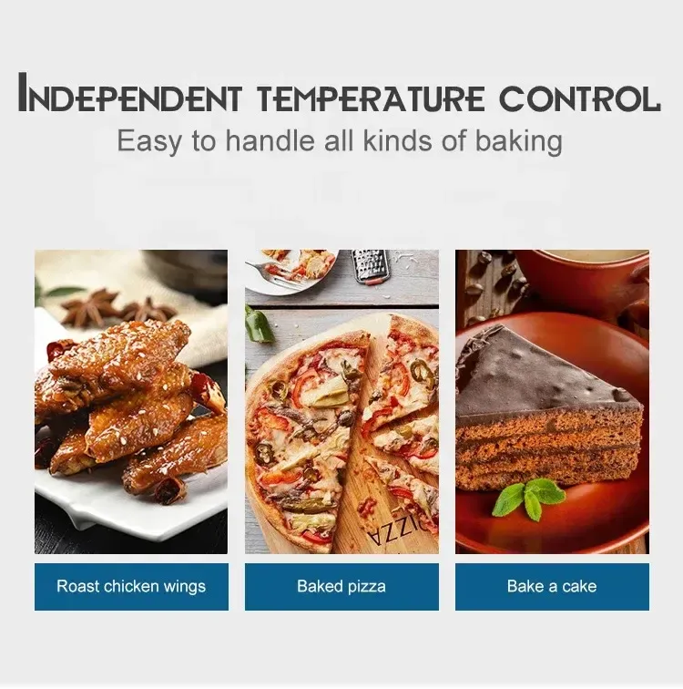 Grace Commercial Restaurant Kitchen Equipment Gas Convection Conveyor Pizza Oven for Bakery - Oven - foodmachtech