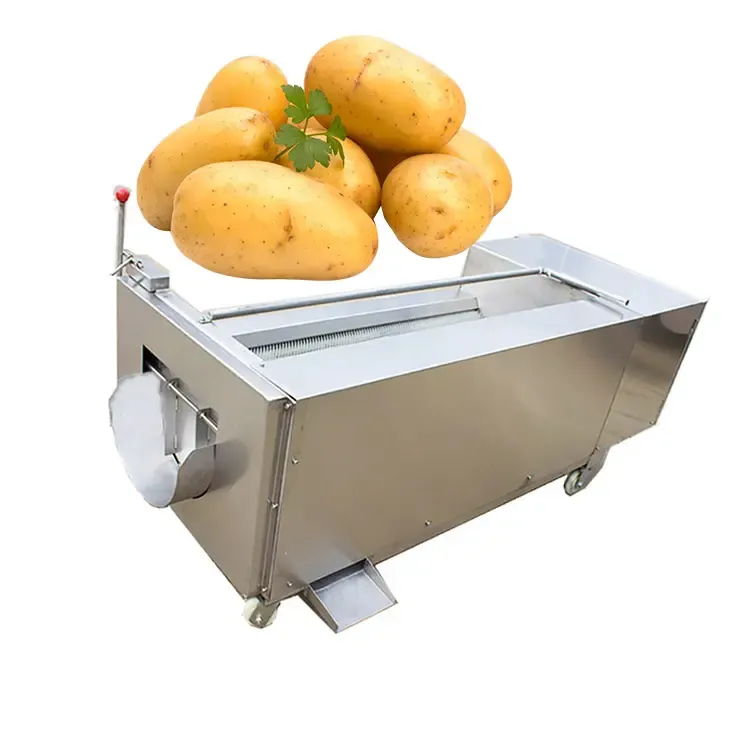 Li-Gong Kartoffel schäler Kartoffel-Wasch-Schäl-Schneide maschine - Obst- und Gemüseschneider - foodmachtech