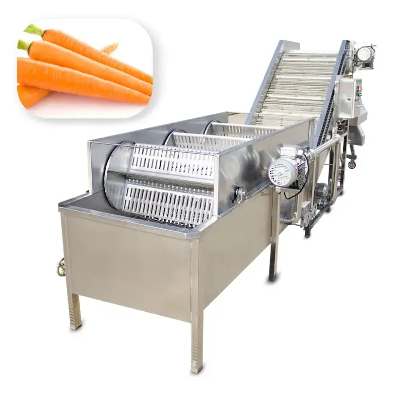Bequeme und benutzer freundliche Gemüse waschmaschine Obst haltbar entfernen Waschmaschine Effiziente Waschmaschine - Reinigungs maschine - foodmachtech