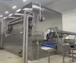 3000KG/H Fluidized IQF Freezer Manufacturer Food Processing Equipment Pet Food Processing Machine French Fries Production Line - Industrial Freezer - foodmachtech