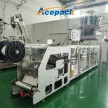 Doypack de fermeture à glissière automatique formant la machine de remplissage Noix de cachew Haricots pesant la machine de conditionnement servo - Machine de remplissage - foodmachtech