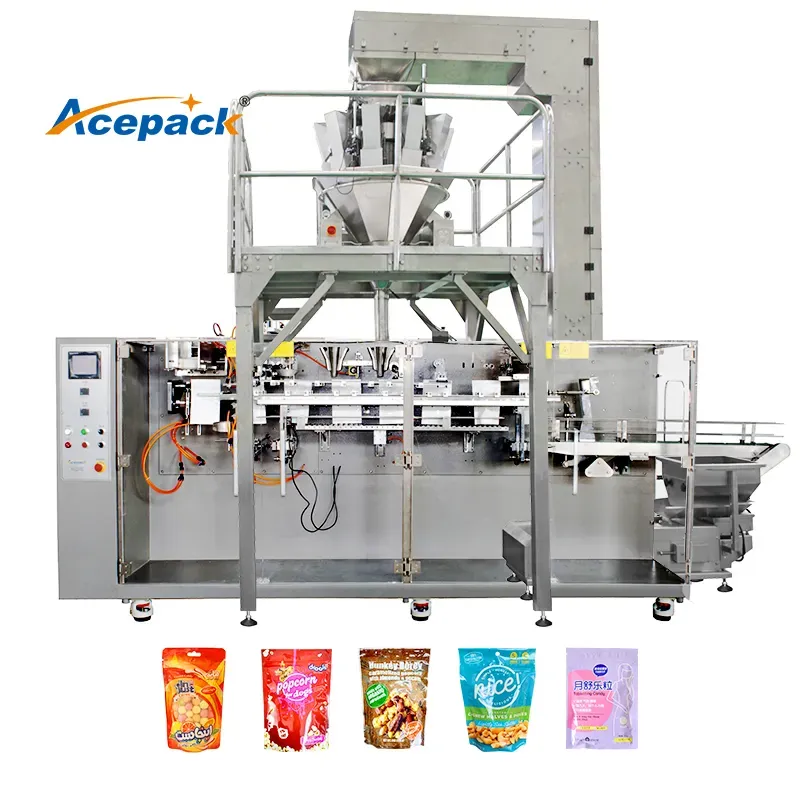 Multi-Function Zipper Doypack Stand up Pouch French Fries Packing Packaging Machine - Packaging Machine - foodmachtech