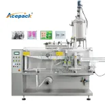 Prix usine Automatique Double Lien Poche Machine À Emballer De Remplissage Liquide Shampooing - Machine de remplissage - foodmachtech