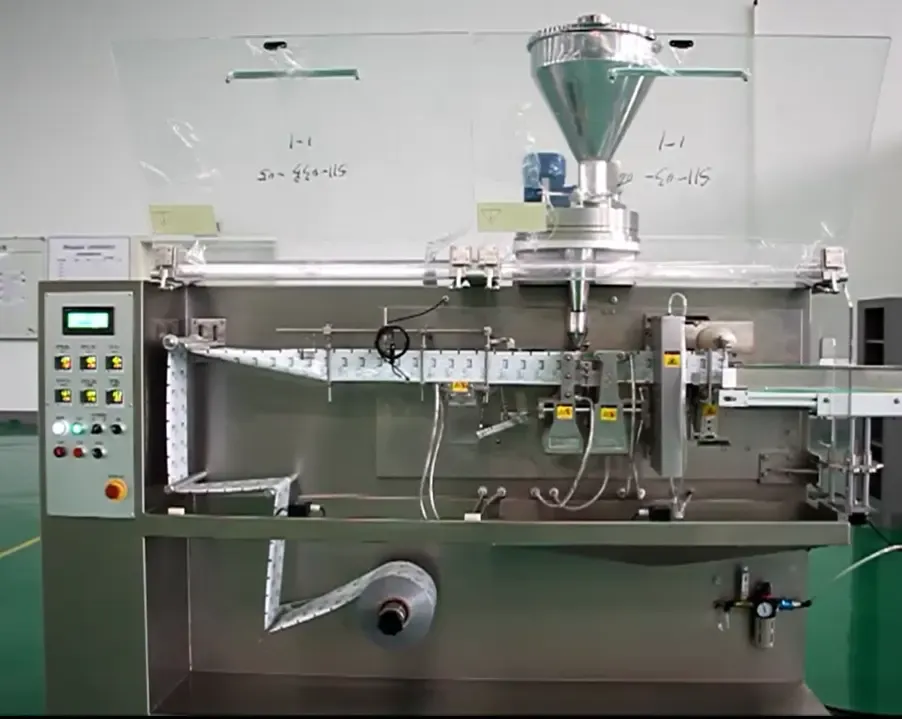Fabrik preis Automatische Twin Link Beutel Verpackungs maschine Füll flüssiges Shampoo - Füll maschine - foodmachtech