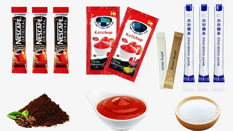 Máy chiết rót bột tự động tốc độ cao máy đóng gói nhiều làn đường mật ong đường cà phê - Máy đóng gói - foodmachtech