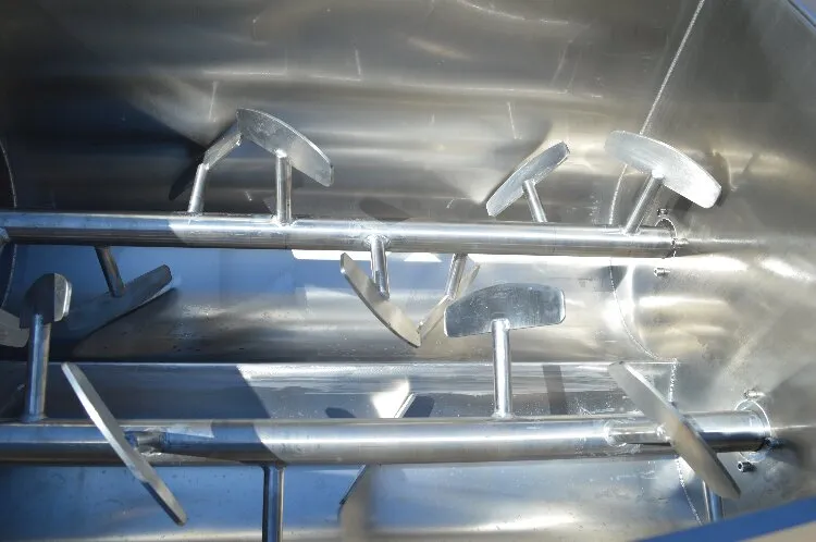 Sausage meat filling mixing equipment double helix mixing machine - Meat Stuffing Mixer - foodmachtech