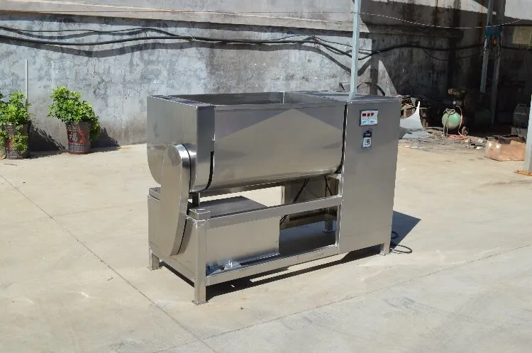 Sausage meat filling mixing equipment double helix mixing machine - Meat Stuffing Mixer - foodmachtech
