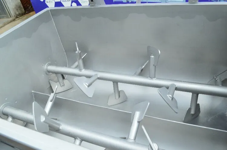  Automatic Vacuum Stuffing Mixer 304 Stainless Steel Meat Mixing Machine For Sausage Dumpling Filling - Meat Stuffing Mixer - foodmachtech