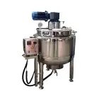 Stainless Steel 304 316 Mixing Tanks With Agitators Liquid Mixer Tank with Heater for Liquid - Mixer - foodmachtech